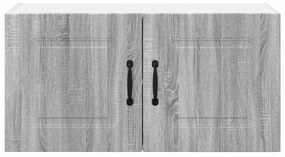 Fali konyhaszekrény Szürke Sonoma 80 x 31 x 40 cm Faanyag