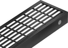 Mexen Flat M33 vonalmenti lefolyó burkolat, 70 cm, fekete - 1733070