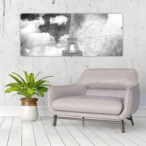 Kép - Vintage képeslap a városról N⁰3 (120x50 cm)