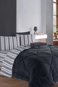 Soft Line ágyneműszett, antracit