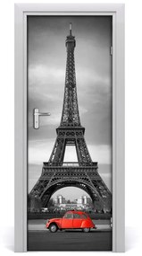 Ajtó tapéta Eiffel-torony 85x205 cm