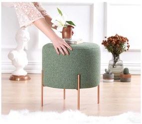 Világoszöld puff Copper – Artie