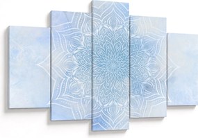Kép - Téli mandala (150x105 cm)
