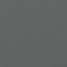 antracitszürke behúzható oldalsó napellenző 200 x 500 cm