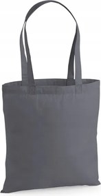 szürke Premium bevásárlótáska, vastag, 200g-os, bevásárláshoz