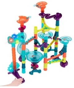 B-Toys - Üveggolyó pálya MARBLE Deluxe 3xAG13