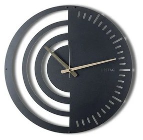 Falióra Chrono Fekete , 50 x 50 cm