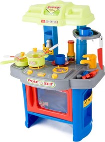 G21 játék - DELICACY gyerek konyha tartozékokkal, kék