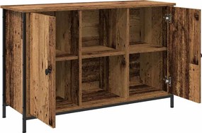 vidaXL TV szekrény garnitúra Öreg fa 101 x 35 x 65 cm Faanyag