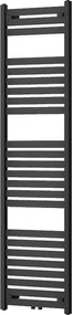 Mexen Uran Fürdöszobai radiátor 1800 x 500 mm, 790 W, fekete - W105-1800-500-00-70 Törölközö száritó radiátor Törölközö száritó radiátor