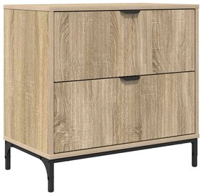 Éjjeli asztal fiókkal sonoma tölgy 63.5 x 36 x 61 cm Faanyag