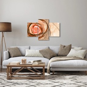 Kép - művészi rózsa (90x60 cm)