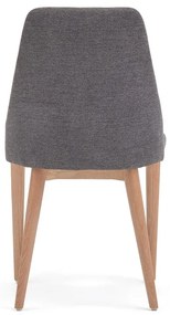 Sötétszürke étkezőszék Rosie – Kave Home