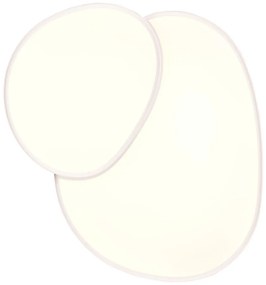 Fehér LED mennyezeti lámpa 63.5x77 cm Rise – Trio