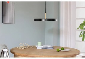 Fekete LED dimmelhető függőlámpa fém búrával ø 43 cm Asteria Plus Medium – UMAGE
