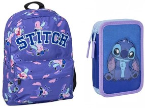 Lilo és Stitch A csillagkutya iskolatáska és tolltartó szett 2 db-os