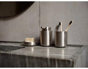 Matt ezüstszínű rozsdamentes acél szappantartó Ume – Zone