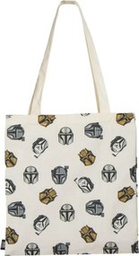 Star Wars The Mandalorian shopping bag, bevásárlótáska 40 cm