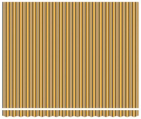 Kézi Behúzható Napellenző LED Színes Csíkkal 400x300 cm