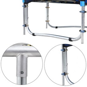 Deuba Trambulin Ø244 cm biztonsági hálóval
