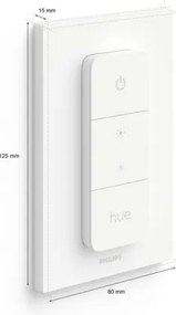 Philips Hue SWITCH V2 távirányító 1xCR2032 elemmel