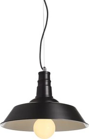 RENDL GOLDIE 36 függőlámpa fekete/fehér 230V LED E27 30W