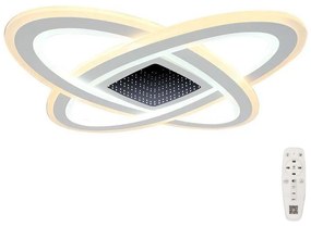 LED Dimmelhető mennyezeti lámpa LED/130W/230V 3000-6500K + távirányító