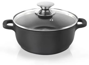 Grande tapadásmentes, alumínium edény üvegfedővel, ⌀ 20 cm - Orion