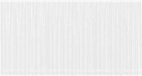 vidaXL Csipkés Függöny függönyökkel Fehér 280 x 900 cm Poliészter