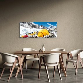 Kép - Kemping a hegyekben (120x50 cm)