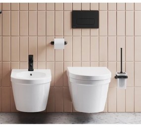 Ravak X01744 - UNI SLIM öblítő nyomólap 24,7x16,5 cm fekete