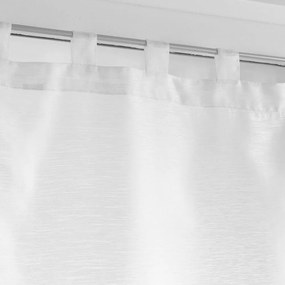 Fehér átlátszó függöny szett 2 db-os 45x90 cm Lissea – douceur d'intérieur