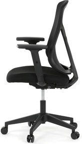 Irodai szék szinkronmechanikás fekete hálós KA-S2173 BK