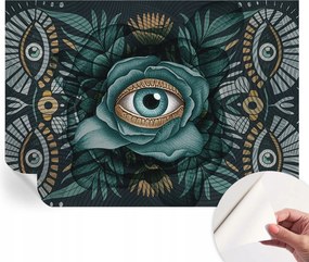 Dekoratív öntapadós fotótapéta Hálószobába Virágos szem 312x219 cm