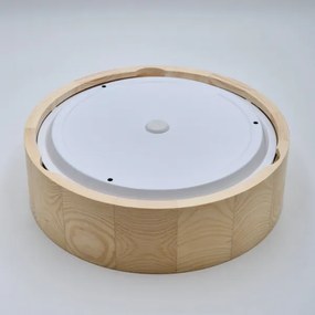 Fürdőszobai mennyezeti lámpa NATURAL 2xE27/15W/230V IP54 fenyő 27 cm