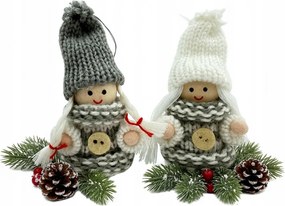 Maszkok Kabalafigurák Karácsonyfa Medálok Babák Dekoráció 2db