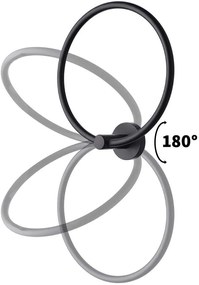 Fürdőszoba fogas Black 332915A MIST 05