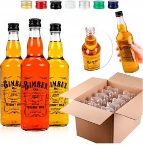 10 db Italpalack Pálinka Tinktúra Nyomtatott 500 ML Kupakok