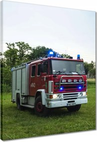 Vászonkép 40x50 Tűzoltóautó
