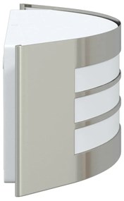 Kültéri fali lámpa Ezüst 32 x 10 x 10 cm Rozsdamentes acél