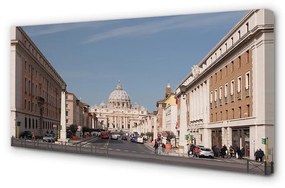 Canvas képek Róma székesegyház épületek utcák 120x60 cm