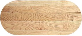 vidaXL tömör akácfa ovális alakú asztallap 140 x 60 x 4 cm