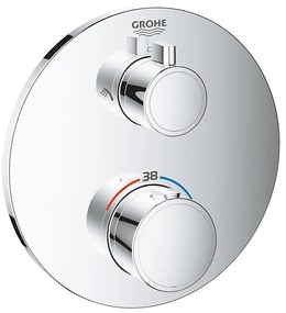 GROHE 24076000 - GROHTHERM termosztátos zuhanycsaptelep, fényes króm