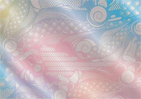 Fotótapéta Pasztell Álom Absztrakt Színátmenet Hullámok 254x184 +ragasztó