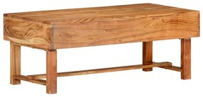 Tömör akácfa dohányzóasztal 100 x 50 x 40 cm