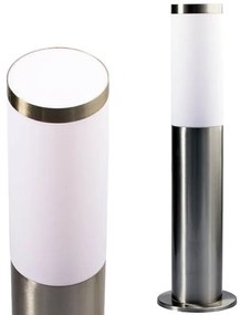 LED fényerőszabályozható kültéri lámpa LIVIA 1xE27/6W/230V 45 cm IP44 ezüstszínű