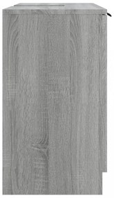 sonoma színű szerelt fa fürdőszobaszekrény 64,5x33,5x59 cm