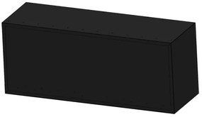 InFire - Sarok BIO kandalló 110x45 cm 3kW fekete