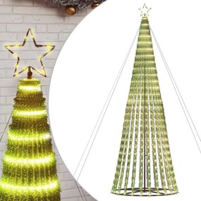 meleg fehér LED karácsonyfa 1028 LED 403 cm