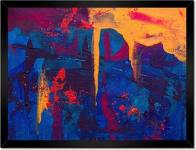 Poszterek keretben 40x30 Absztrakt Peter